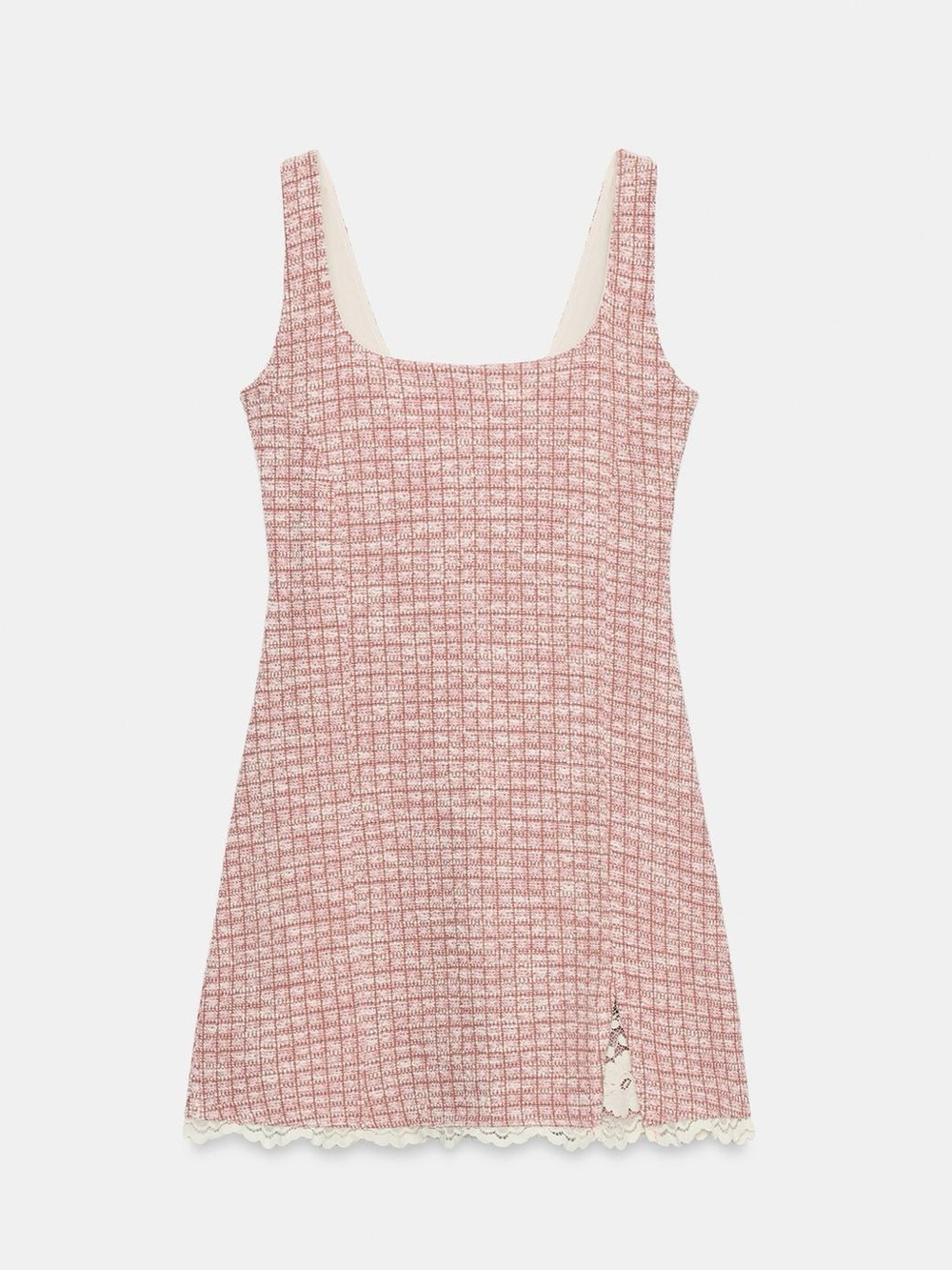ZARA SHORT TEXTURED DRESS Size S NWT - Picture 7 of 9